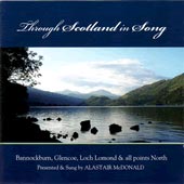 cover image for Alastair McDonald - Through Scotland In Song