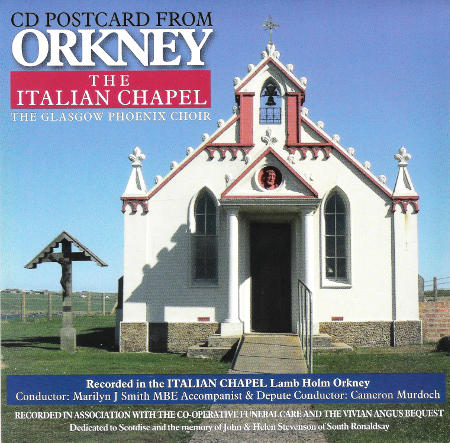 cover image for The Glasgow Phoenix Choir - CD Postcard from Orkney