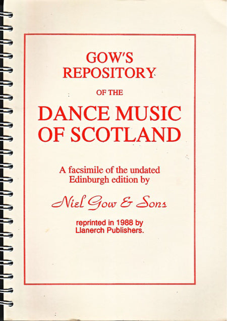 cover image for Gow's Repository Of The Dance Music Of Scotland