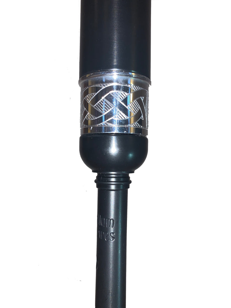 McCallums Bagpipes PC3 Celtic Knot Engraved Practice Chanter