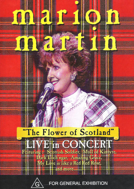 cover image for Marion Martin - The Flower Of Scotland Live In Concert