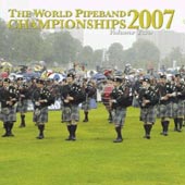 cover image for The World Pipe Band Championships 2007 vol 2 CD
