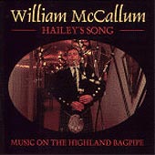 cover image for William McCallum - Hailey's Song