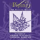 cover image for Piping Centre Recital Series - Angus MacColl and Gordon Duncan