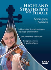cover image for Sarah-Jane Summers - Highland Strathspeys For Fiddle
