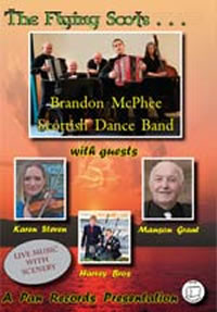 cover image for Brandon McPhee Scottish Dance Band - The Flying Scots - With Guests DVD