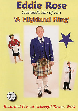 cover image for Eddie Rose - A Highland Fling (DVD)