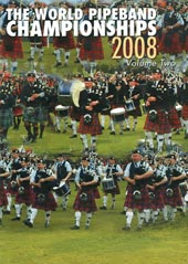 cover image for The World Pipe Band Championships 2008 vol 2 DVD