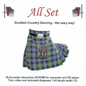 cover image for All Set - Scottish Country Dancing The Easy Way (CDROM)