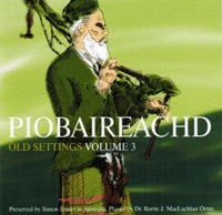 cover image for Barrie Orme - Piobaireachd Old Settings vol 3