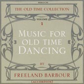 cover image for Freeland Barbour - Music For Old Time Dancing vol 1