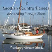 cover image for Green Ginger - Twelve Scottish Country Dances by M Short