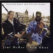 cover image for Jimi McRae - Scottish Pipes and African Drums