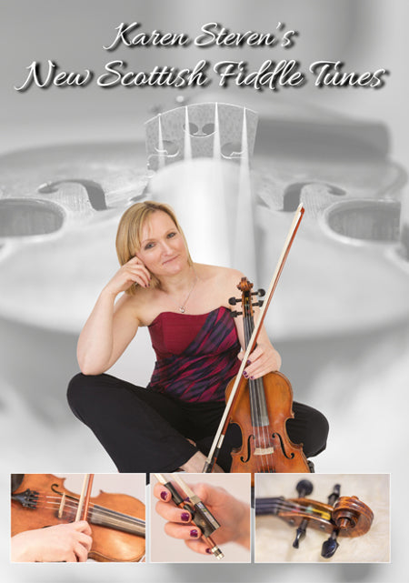 cover image for Karen Steven's New Scottish Fiddle Tunes