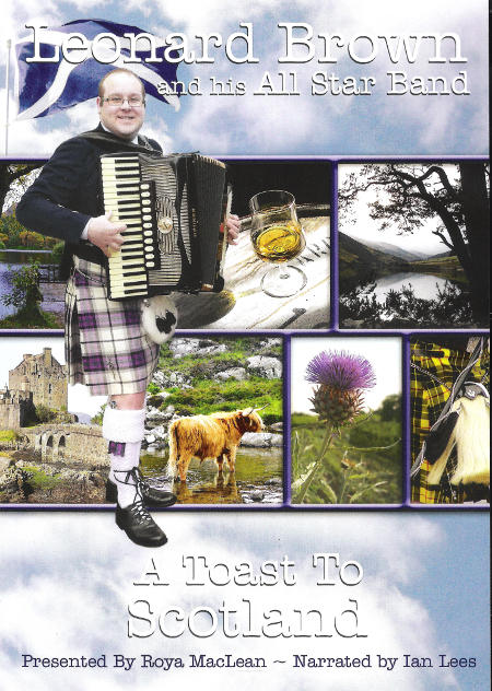 cover image for Leonard Brown And His All Star Band - A Toast To Scotland 