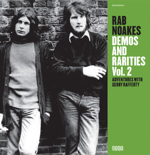 cover image for Rab Noakes - Demos And Rarities vol 2 - Adventures With Gerry Rafferty