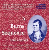 cover image for National Youth Choir Of Scotland - A Burns Sequence