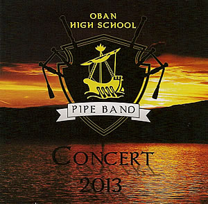 cover image for Oban High School Pipe Band Concert 2013
