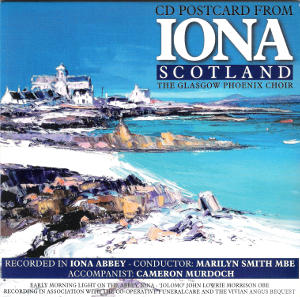 cover image for The Glasgow Phoenix Choir - CD Postcard From Iona Scotland