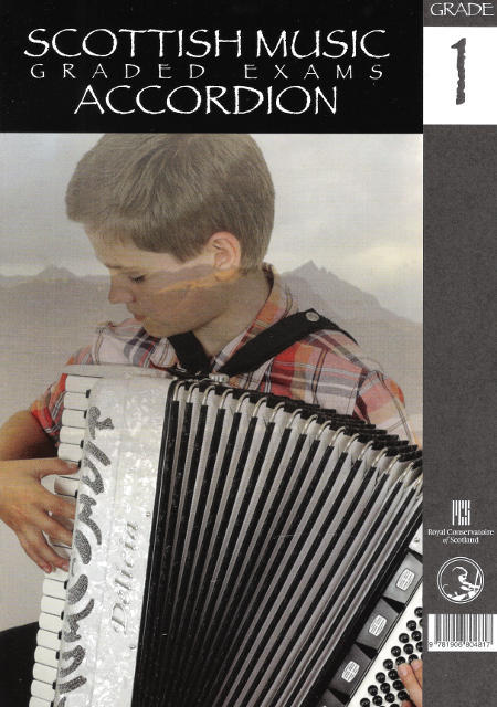 cover image for Scottish Music Graded Exams Accordion - Grade 1