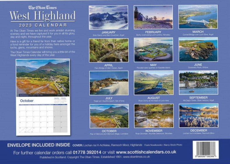 The Oban Times West Highland 2023 Calendar