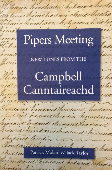 cover image for Pipers Meeting - New Tunes From The Campbell Canntaireachd