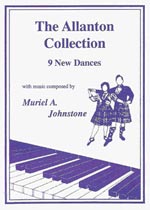 cover image for Muriel Johnstone - The Allanton Collection (9 New Dances) (sheet music and instruction book)