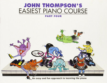 cover image for John Thompson's Easiest Piano Course Part Four